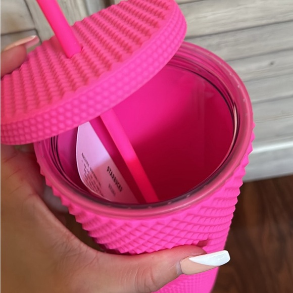 Starbucks Soft Touch Barbie China Studded Tumbler - Picture 5 of 6